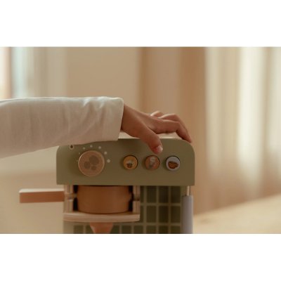 Little Dutch Kávovar na kapsle dřevěný - obrázek