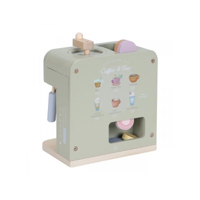 Little Dutch Kávovar na kapsle dřevěný - obrázek