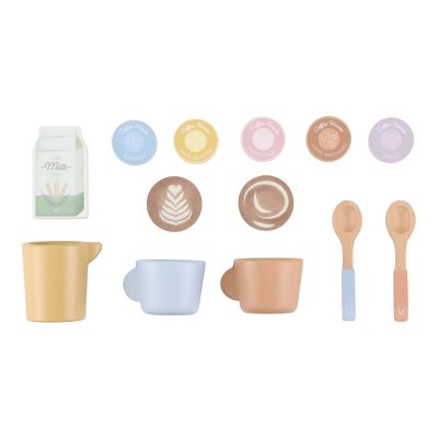 Little Dutch Kávovar na kapsle dřevěný - obrázek