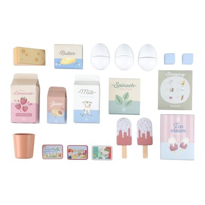 Little Dutch Lednice dřevěná - obrázek