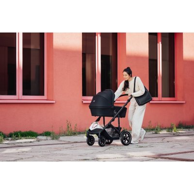 Britax Römer Smile 5Z Set Kompletní kočárek Style + Autosedačka - Carbon Black - obrázek
