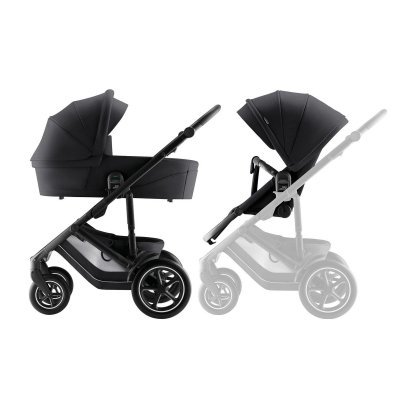 Britax Römer Smile 5Z Set Kompletní kočárek Style - Carbon Black
