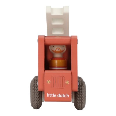 Little Dutch Hasičské auto dřevěné - obrázek