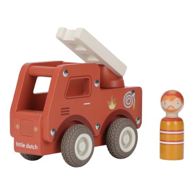 Little Dutch Hasičské auto dřevěné