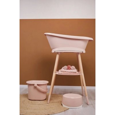 Bébé Jou sada digitální vaničky a stojanu Sense Edition - Mellow Rose - obrázek