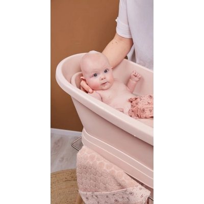 Bébé Jou sada digitální vaničky a stojanu Sense Edition - Mellow Rose - obrázek