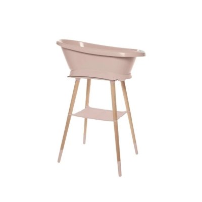 Bébé Jou sada digitální vaničky a stojanu Sense Edition - Mellow Rose