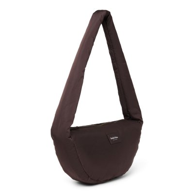 Studio Noos Crossbody taška Mini Puffy - Brown - obrázek