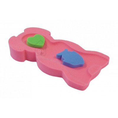 Molitanové lehátko do vany - MAXI - Růžové