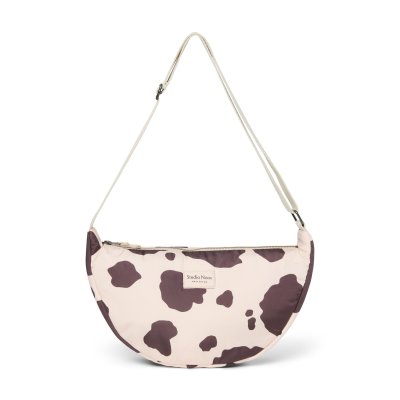Studio Noos Crossbody ledvinka Puffy - Brownish Holy Cow - obrázek