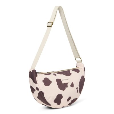 Studio Noos Crossbody ledvinka Puffy - Brownish Holy Cow - obrázek