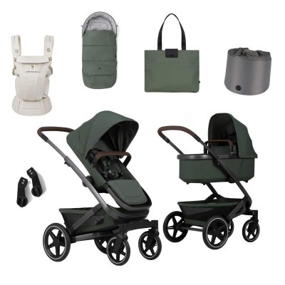 Joolz Geo3 Bundle Set Kompletní kočárek - Forest Green