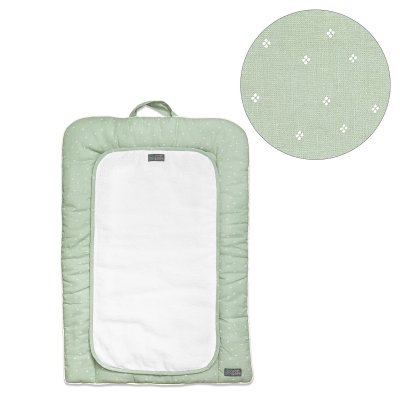 Vinter & Bloom Meadow Měkká přebalovací podložka - Green Fields