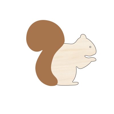 Oh, Poppy! Nástěnné světlo - Tore the Squirrel - obrázek