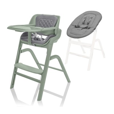 Zopa Inspira Set Dětská židlička a novorozenecký set - Pistacio Green