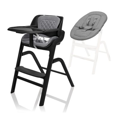 Zopa Inspira Set Dětská židlička a novorozenecký set - Berry Black