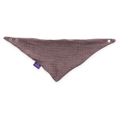 Träumeland Bandana Bib 2 ks - Beige & Schokopflaume - obrázek