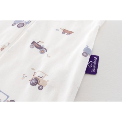 Träumeland Letní spací pytel Liebmich - Little Farm Blau, 60 cm - obrázek