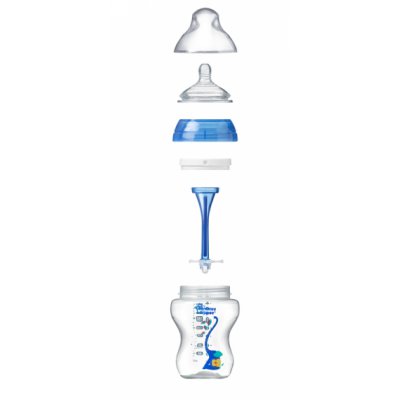 Tommee Tippee kojenecká láhev Advanced Anti-Colic - Boy, 1 ks 340 ml - 3+ - obrázek