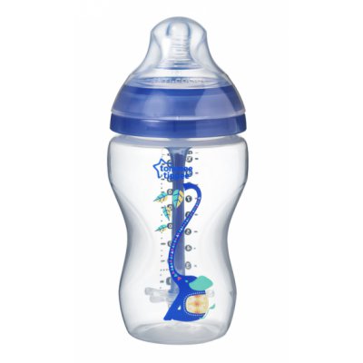 Tommee Tippee kojenecká láhev Advanced Anti-Colic - Boy, 1 ks 340 ml - 3+