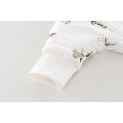 Träumeland Spací pytel „to Go“ Tog 1,5 - Little Farm Grün, 74 cm - obrázek