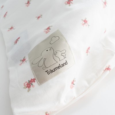 Träumeland Povlečení do kolébky Jersey 80/80 + 35/40 - Flora - obrázek