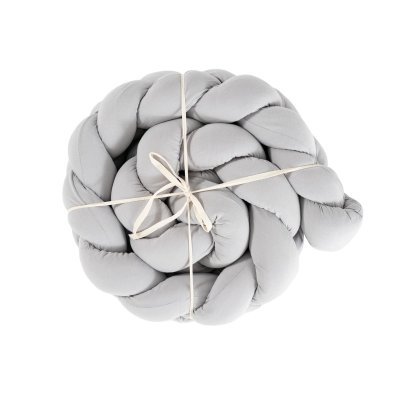 Träumeland Copánkový mantinel Signature - Hellgrau, 180 cm - obrázek