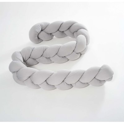 Träumeland Copánkový mantinel Signature - Hellgrau, 180 cm - obrázek