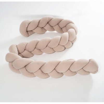 Träumeland Copánkový mantinel Signature - Taupe, 180 cm - obrázek