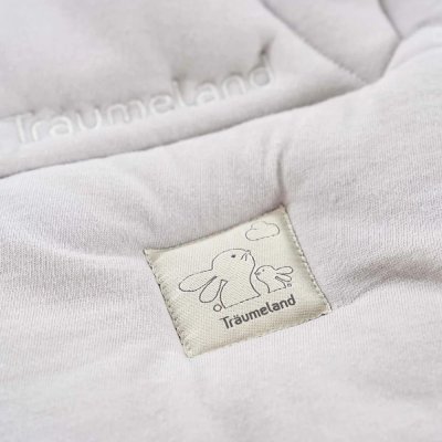 Träumeland Hrací deka Signature - Hellgrau, 95 cm - obrázek