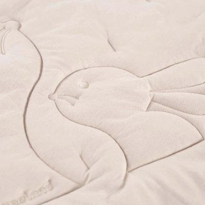 Träumeland Hrací deka Signature - Taupe, 95 x 115 cm - obrázek