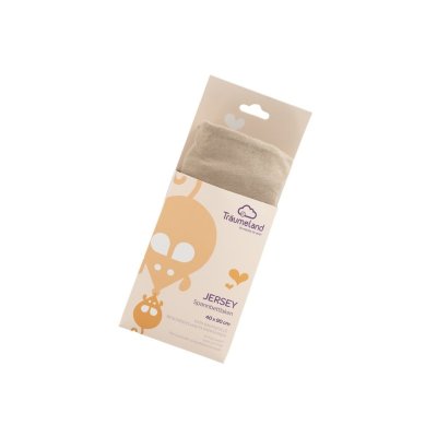 Träumeland Prostěradlo jersey 40 x 90 cm - Taupe