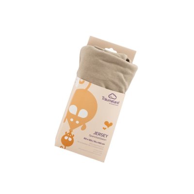 Träumeland Prostěradlo jersey UNI - Taupe