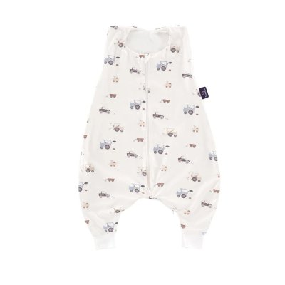 Träumeland Lehký spací pytel „to Go“ - Little Farm Blau, 110 cm