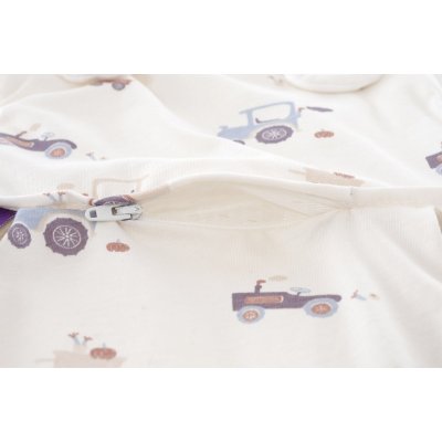 Träumeland Spací pytel Liebmich 3dílný set - Little Farm Blau, vel. 68/74 - obrázek