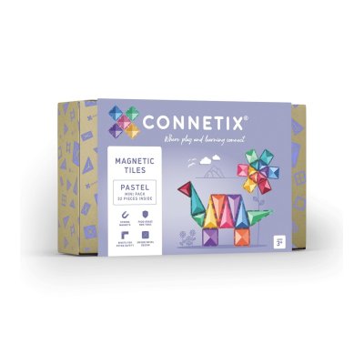 Connetix Magnetická stavebnice - Pastel Mini Pack, 32 ks - obrázek