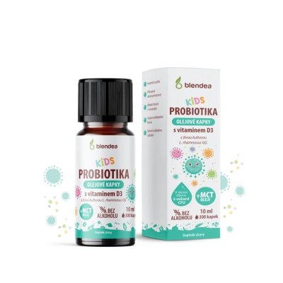 Blendea Probiotika pro děti s vitamínem D3, 10 ml