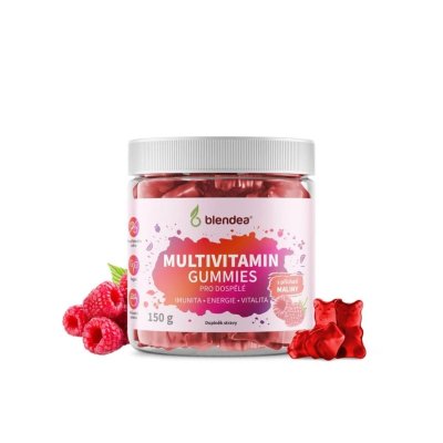 Blendea Multivitamin Gummies pro dospělé, 60 ks