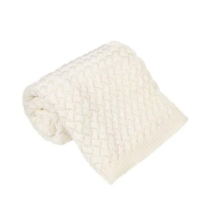 Nanna Merino deka Fluffy - Ecru - obrázek