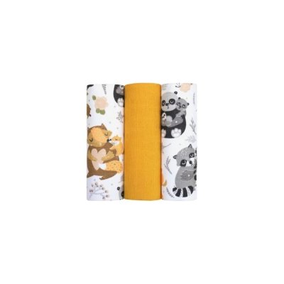 Nanna Mušelínové pleny - Fox, 3 ks