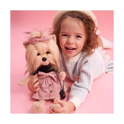 Orange Toys Lucky Doggy Plyšový pejsek Yorkšírka - Yoyo Perfect Look - obrázek