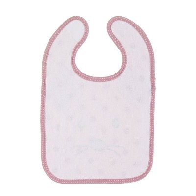 Sterntaler Dětský froté bryndák - Myška Mabel Pink - obrázek