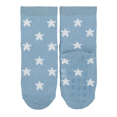 Sterntaler Protiskluzové ponožky GOTS 2 páry - Oslík Emmi Grey Blue, vel. 19/20 - obrázek
