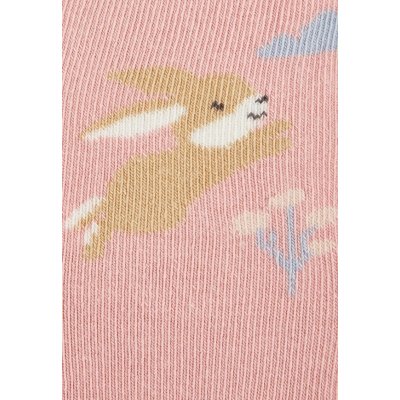 Sterntaler Protiskluzové froté ponožky - Králíček Hanni Pink, vel. 17/18 - obrázek