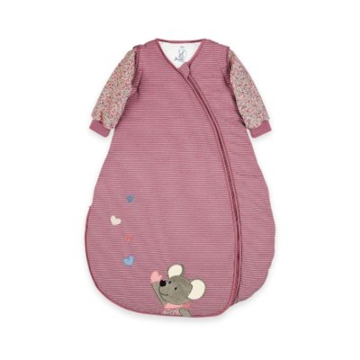 Sterntaler Dětský spací pytel s rukávy - Myška Mabel Pink, vel. 90