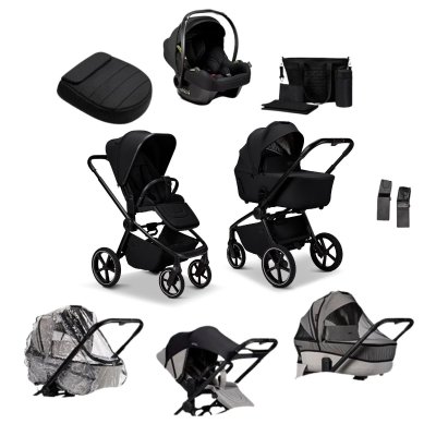 Moon ReSea 2.0 Kombi Kompletní kočárek - Onyx