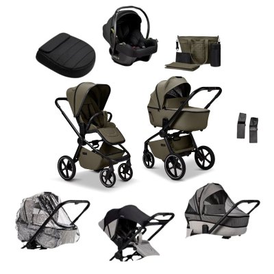 Moon ReSea 2.0 Kombi Kompletní kočárek - Moss