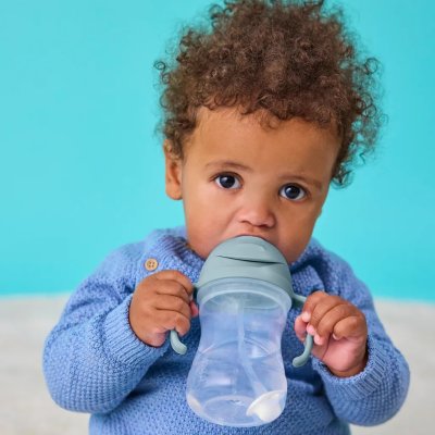 b.box Univerzální sada na pití 3v1, 240 ml - Modrá - obrázek