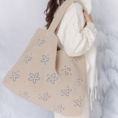 Studio Noos Taška Mom Bag Teddy - Flower Heart