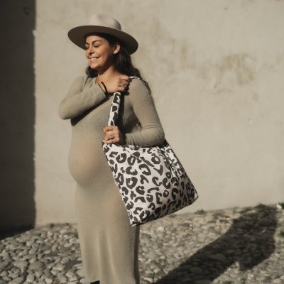 Studio Noos Taška Mom Bag Puffy - Holy Cow - obrázek